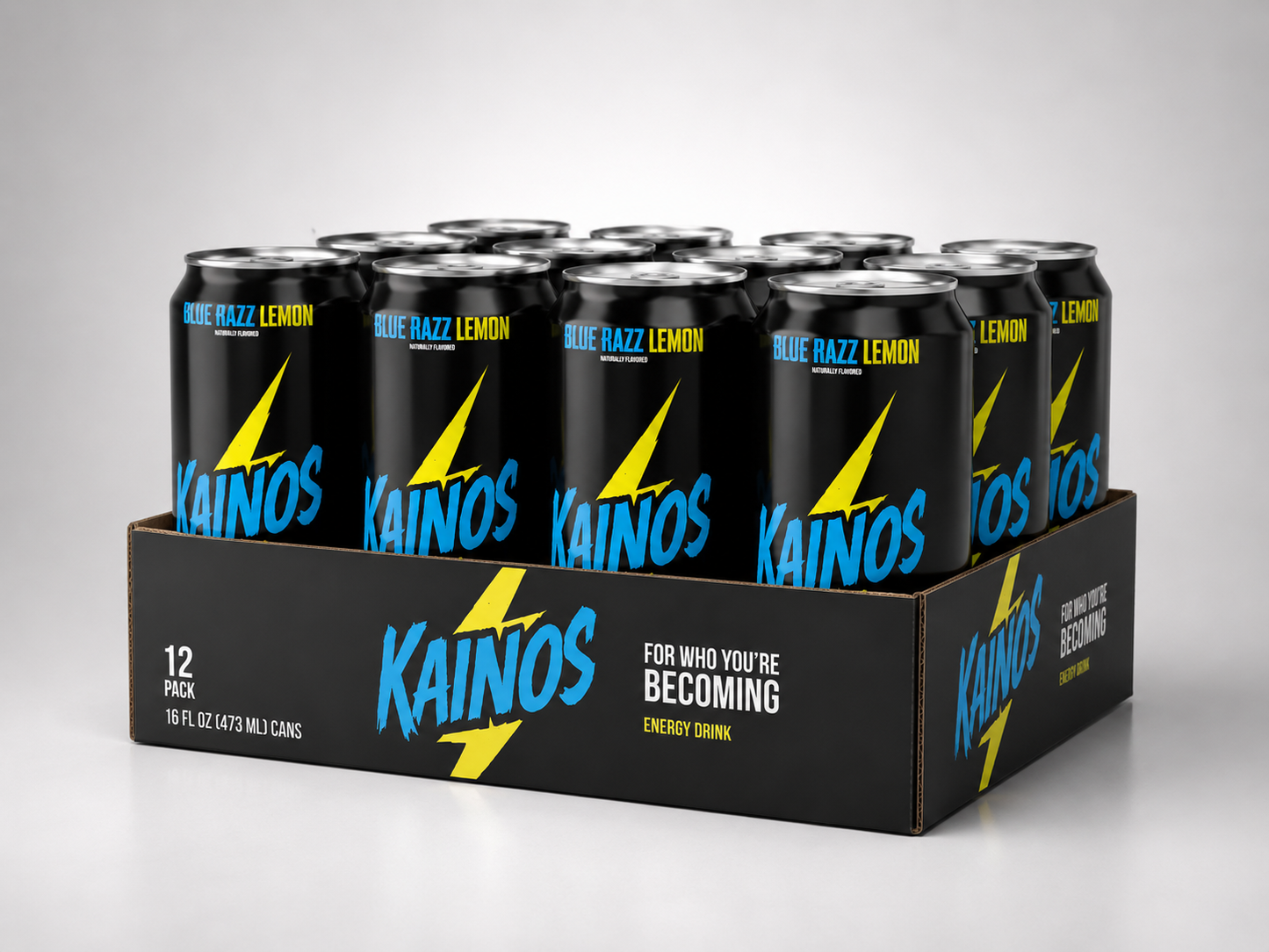 KAINOS Energy, Blue Razz Lemon (12-Pack)